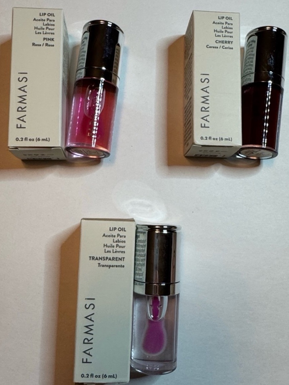 🆕 Farmasi lip oil set